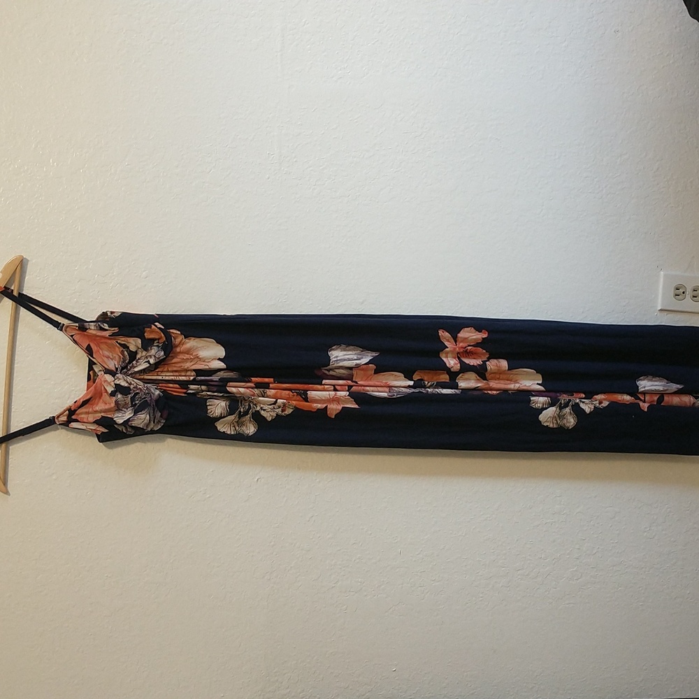 Tommy Bahama Le Grande Fleur Strapless Maxi Dress Size S - Picture 2 of 13